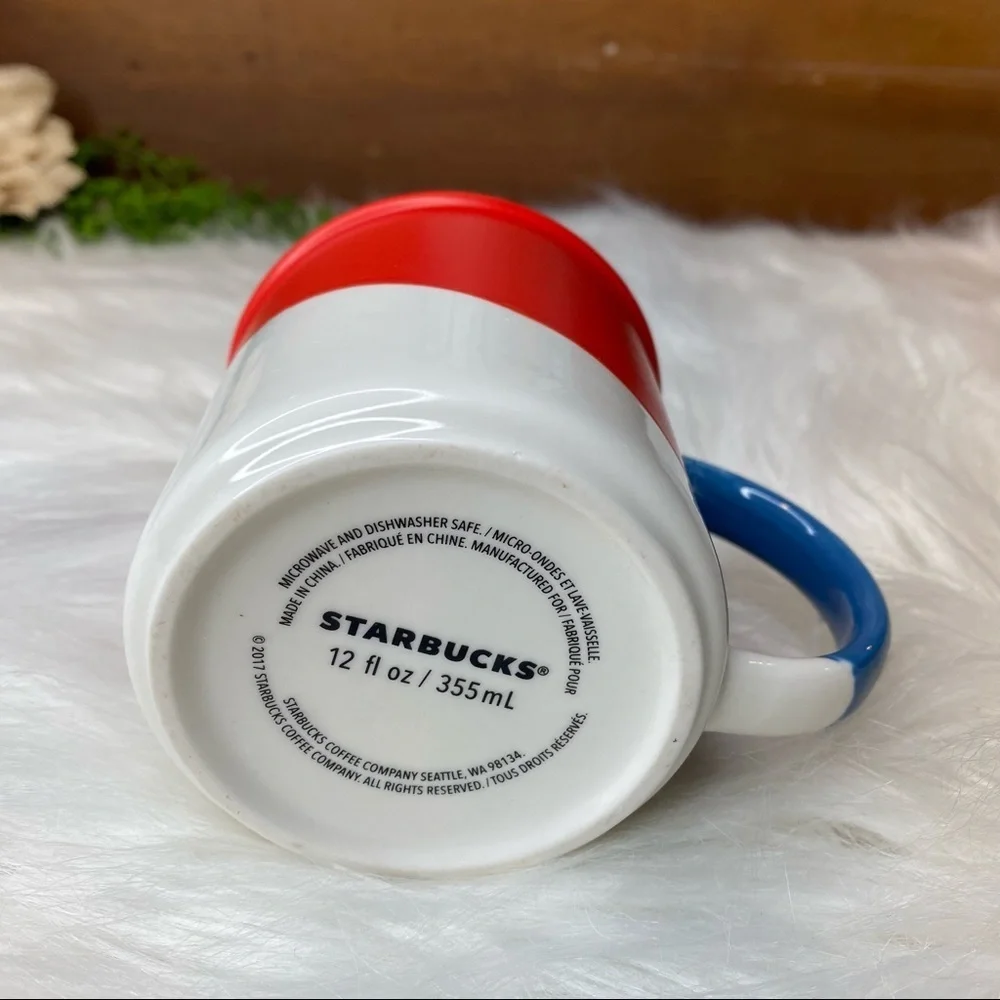 Starbucks matte red